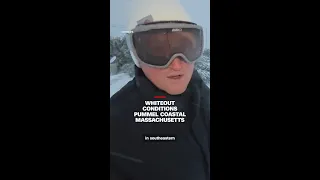 Whiteout conditions pummel coastal Massachusetts