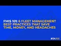 FMIS 101 6 Fleet Management Best Practices that Save Time Money and Headaches