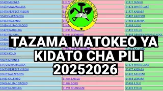 necta form two results 2025 26 form two ftna results 