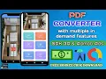 How to Create PDF Converter App Android Studio PDF Converter Earn Daily Money PDF Source Code