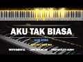 AKU TAK BIASA ( Karaoke Akustik Piano - LOWER KEY ) - Alda Risma