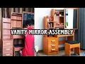 How to Assemble Vanity Mirror Grace Alconera