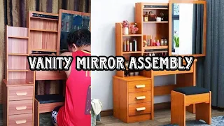 How to Assemble Vanity Mirror Grace Alconera