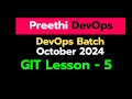 Day 6 DEVOPS 13th OCTOBER BATCH 2024 - GIT