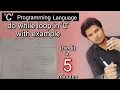 do while Loop in C Programming with example hindi do while statement in C C language tutorial
