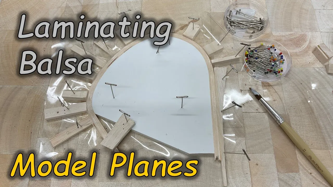 Laminating Balsa - Model Plane Construction