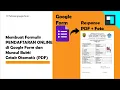 Download Lagu Membuat Formulir Pendaftaran Online di Google Form dan Muncul Bukti Cetak Otomatis (pdf)