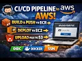 End-to-End with GitHub Actions AWS OIDC ECR EC2 S3 Real Project