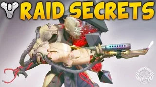 Destiny RAID SECRETS EASTER EGGS Things You Didn t Know About Wrath of the Machine