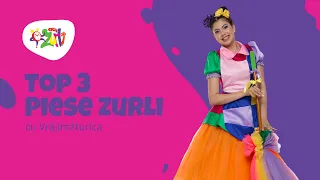 ORA ZURLI: Top 3 piese Zurli cu Vrăjimăturica | Muzică pentru copii cu Gașca Zurli