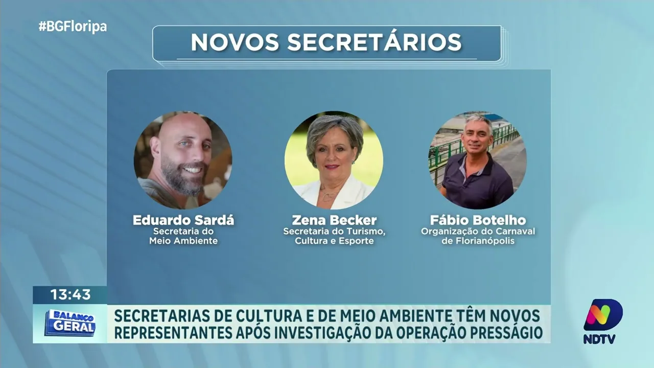 Renovação nas secretarias: novos rumos após desdobramentos da Operação Presságio