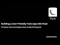 Building a User Friendly Todo App with Flask 07 Delete Todo and Category Items via DELETE Requests