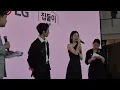 Press conference for "Jibdeulii by LG: Every Step of Living at Home Starts with LG," featuring a ...
