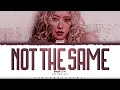 Download Lagu ROSÉ 'not the same' Lyrics (로제 not the same 가사) [Color Coded_Eng] | ShadowByYoongi