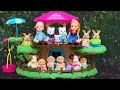 Download Lagu Small animal village ! Elsa \u0026 Anna toddlers - adventure - explore - Calico Critters - Li'l Woodzeez