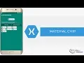 Xamarin Android Tutorial - Material Components V2 Chip and Chip Group