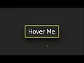 How to make hovering button in java Free Code
