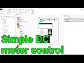 14 - simple dc motor control E-blocks 3 and Flowcode V11