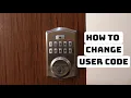 How to Change User Code on Kwikset SmartCode 260 Door Lock