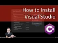1 2 How to Install Visual Studio - Learning C