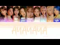Lagu IZONE - AYAYAYA LYRICS (KOR/ENG) 아야 야야 허쉬
