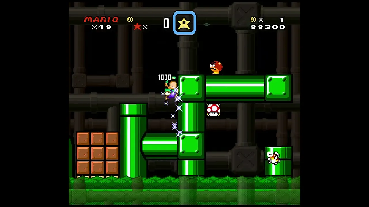 Slender Mario 3 The Last Desperate Struggle God Mode (Super Mario World  Hack)