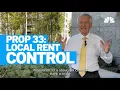 California Prop 33 explained Local rent control NBCLA