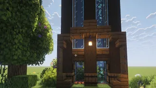 Easy Bubble Elevator Tutorial ll Minecraft 1 21 11