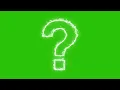 Free Green Screen Question Mark Footage Royalty Free Question Mark Effect mark footage