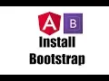 Angular 8 Install Bootstrap for Angular project