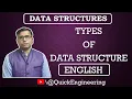 Types of Data Structure Data Structure Quick Engineering Ashish Chandak