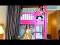 Download Lagu PRINCESS SISTERS MORNING ROUTINE!! Kids Pretend Play Ruby Rube and Bonnie