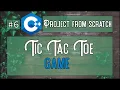 C Tutorial - Tic Tac Toe Game for beginners