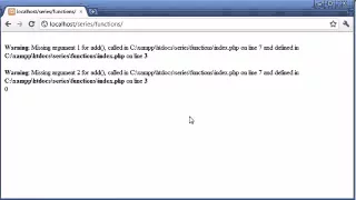 Beginner PHP Tutorial 31 Functions with Arguments