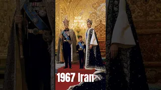 آخرین پادشاه ایران تاجگذاری شاه و ملکه ۱۹۶۷ لحظه تاریخی انیمیشنی هوش مصنوعی 
