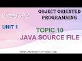 CS8392 - OBJECT ORIENTED PROGRAMMING