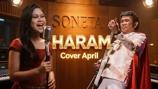 lagu haram dicover april da7 cirebon cipt h rhoma irama cover ai music video by kenstudio music