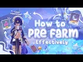 The Ultimate Pre-Farming Guide Save Time Resources Genshin Impact