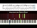 Irene Cara - Flashdance... What a Feeling - Piano Tutorial with Sheet Music