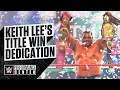Keith Lee dedicates his NXT Title win to his late coach