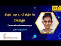 Web Programming Java institute for advanced Technology Sign Up and Sign in page design Task 01