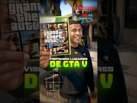 ¡Visite LUGARES reales de GTA V! 😯 #fypシ #oniichan #videojuegos #gta #otakulife