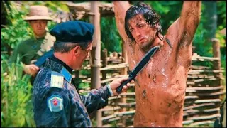 بيفتكروه شخص عادى وبيحاولو يقتلوه لكن بيكتشفو انه جندى سابق ومقاتل محترف ملخص خماسيه Rambo 