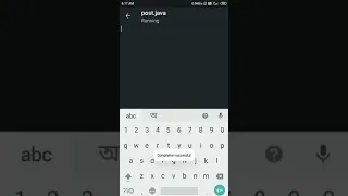 Floyd triangle in java on Android USING JAVA N-IDE