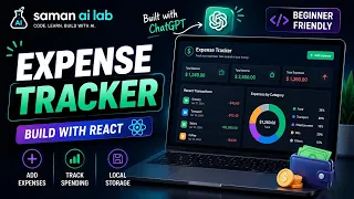 Build an Expense Tracker Web App with React ChatGPT Beginner Project