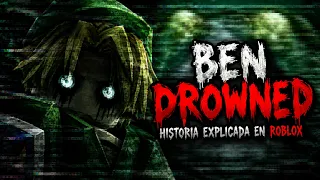 La HISTORIA de BEN DROWNED en ROBLOX que nadie te CONTO #roblox #terror #creepypasta #horror #viral