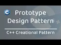 Prototype design pattern in C Prototype method pattern for interview preparation