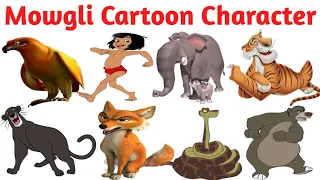 Mowgli Characters Name For kids l Jungle Book Characters l Fun Kids Learning
