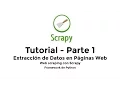 Tutorial Web Scraping con Scrapy en Espanol - Parte 1