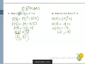 1 4 function notation